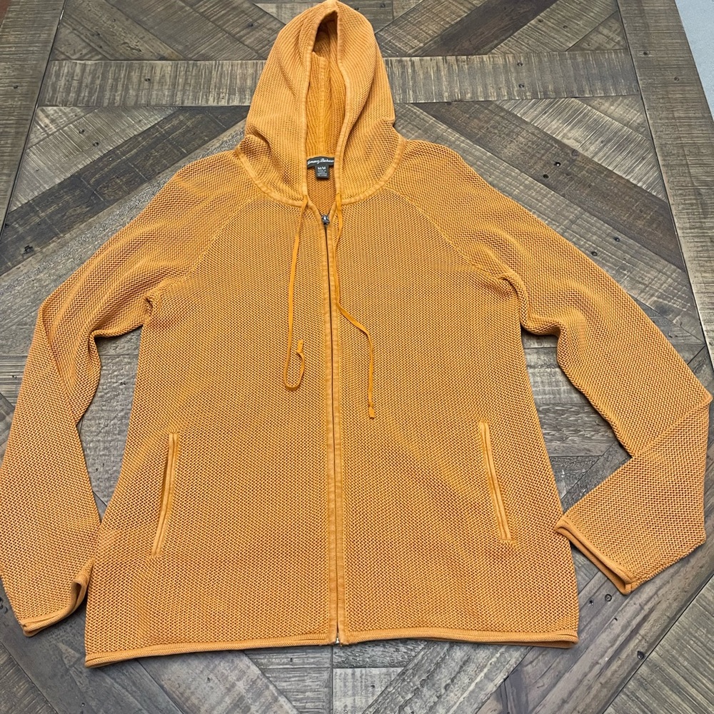 Tommy Bahama Waffle Weave Hoodie.